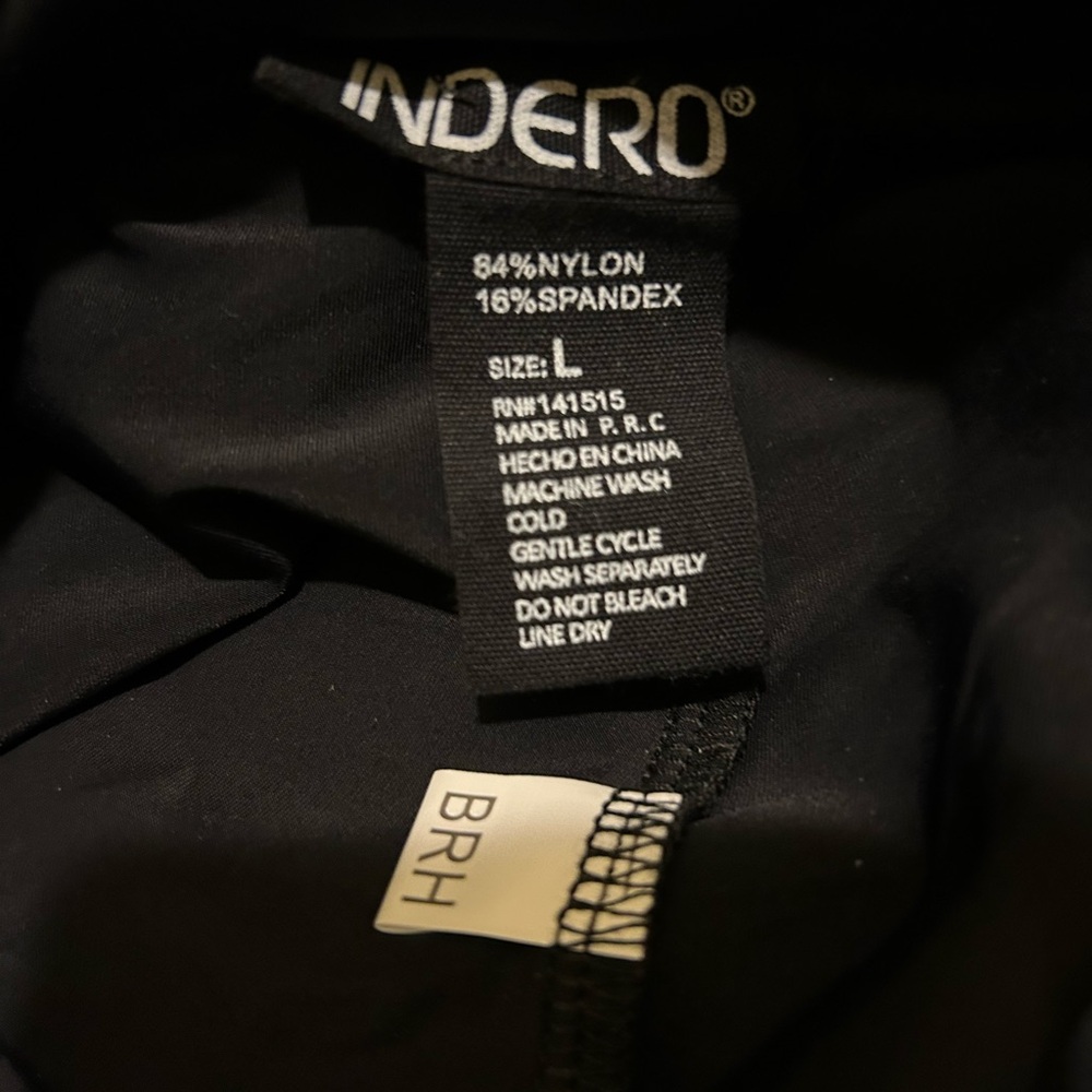 NWT Sharp Women's Indero Court Collection Cute & Trendy Layered Black Skort,Sz L - Picture 7 of 7